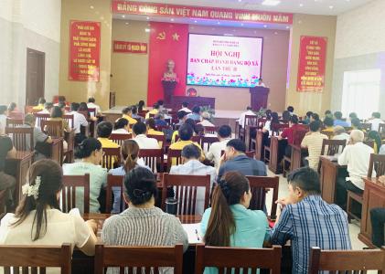 Hội nghị BCH Đảng bộ mở rộng xã Nghĩa Đàn
